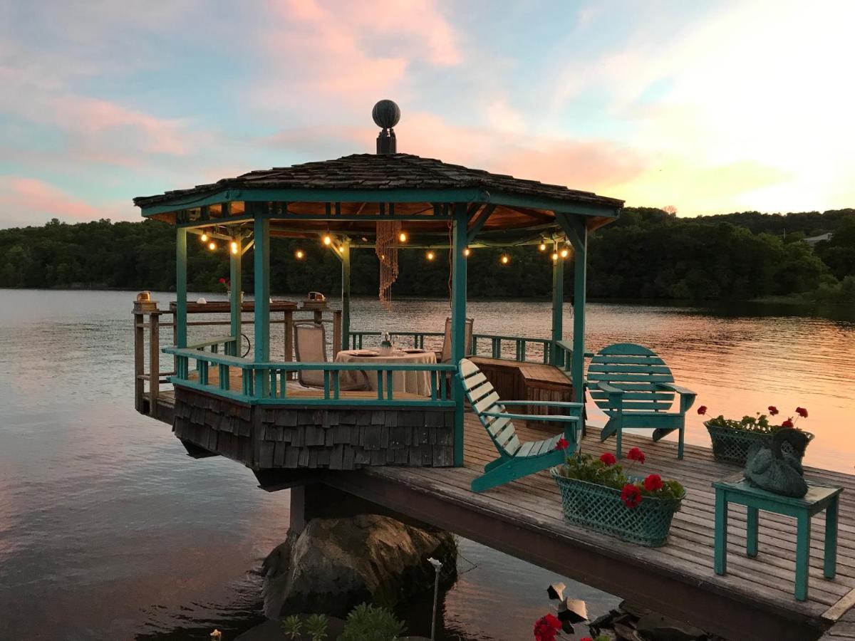 Hudson Riverfront Home Catskill Bagian luar foto