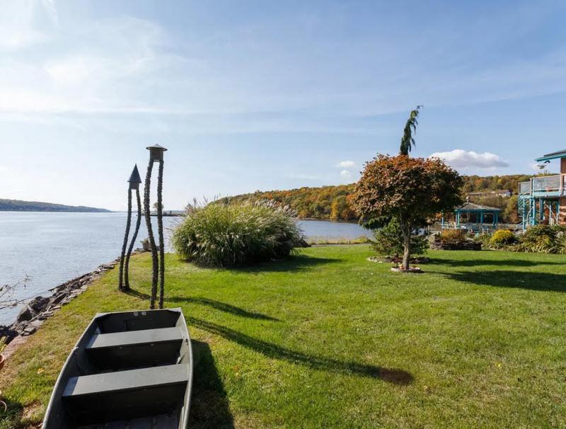 Hudson Riverfront Home Catskill Bagian luar foto