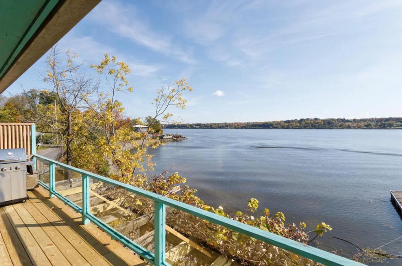 Hudson Riverfront Home Catskill Bagian luar foto