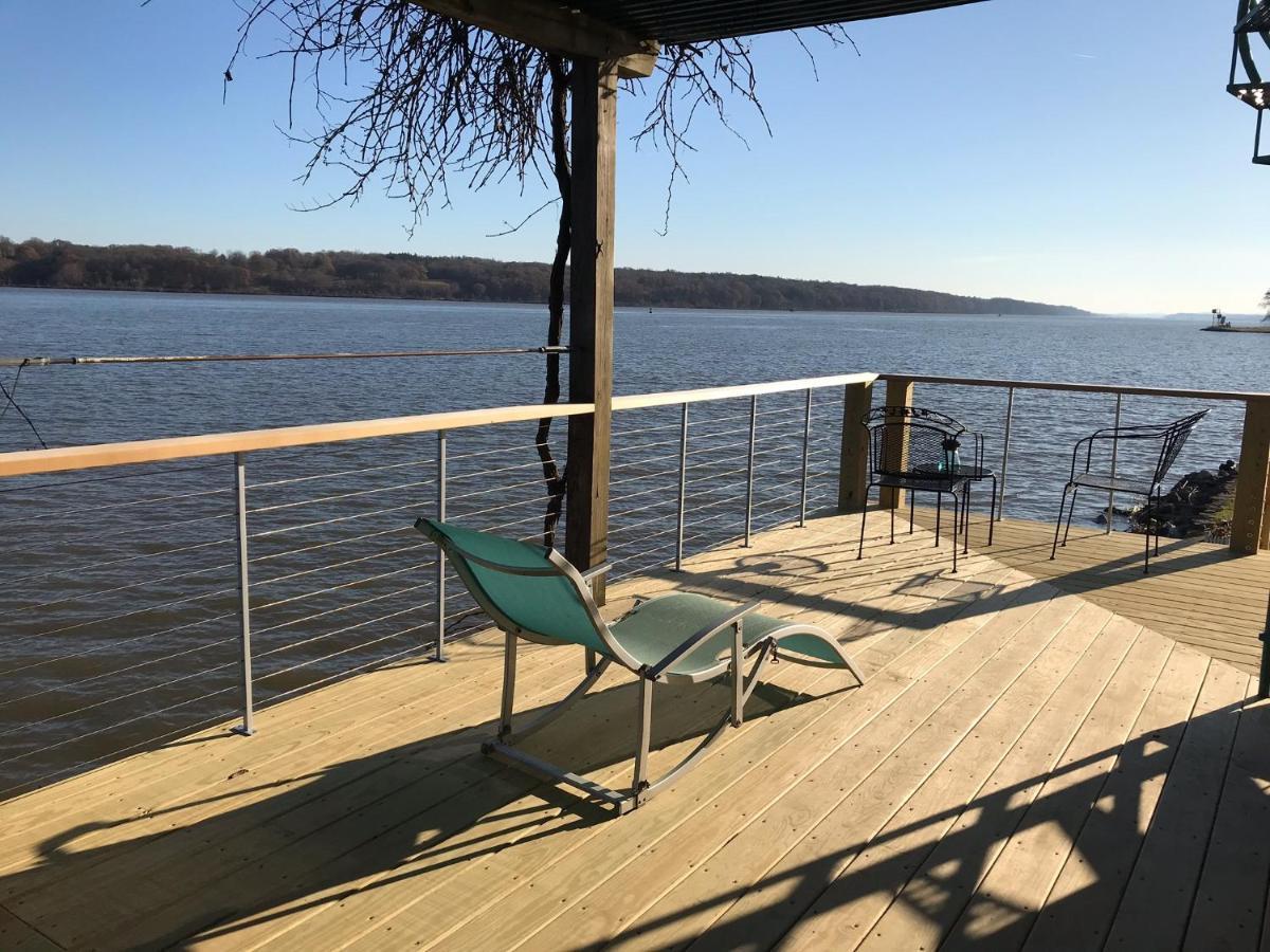 Hudson Riverfront Home Catskill Bagian luar foto