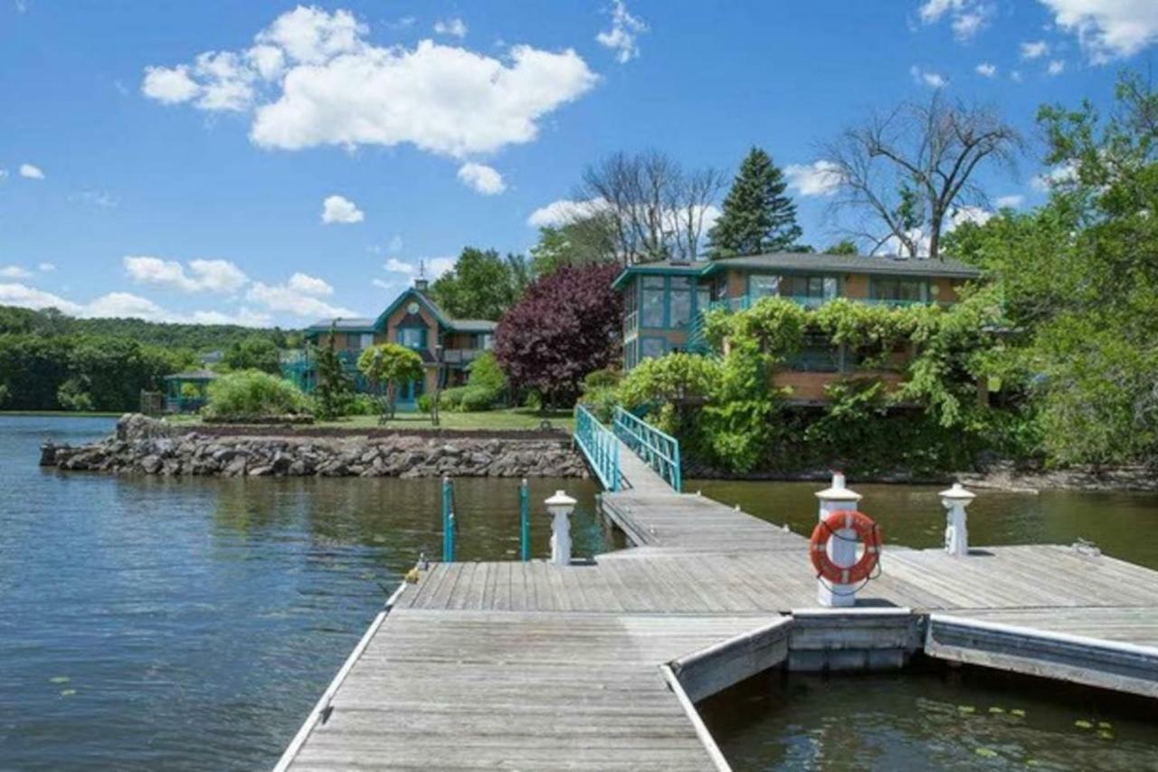 Hudson Riverfront Home Catskill Bagian luar foto