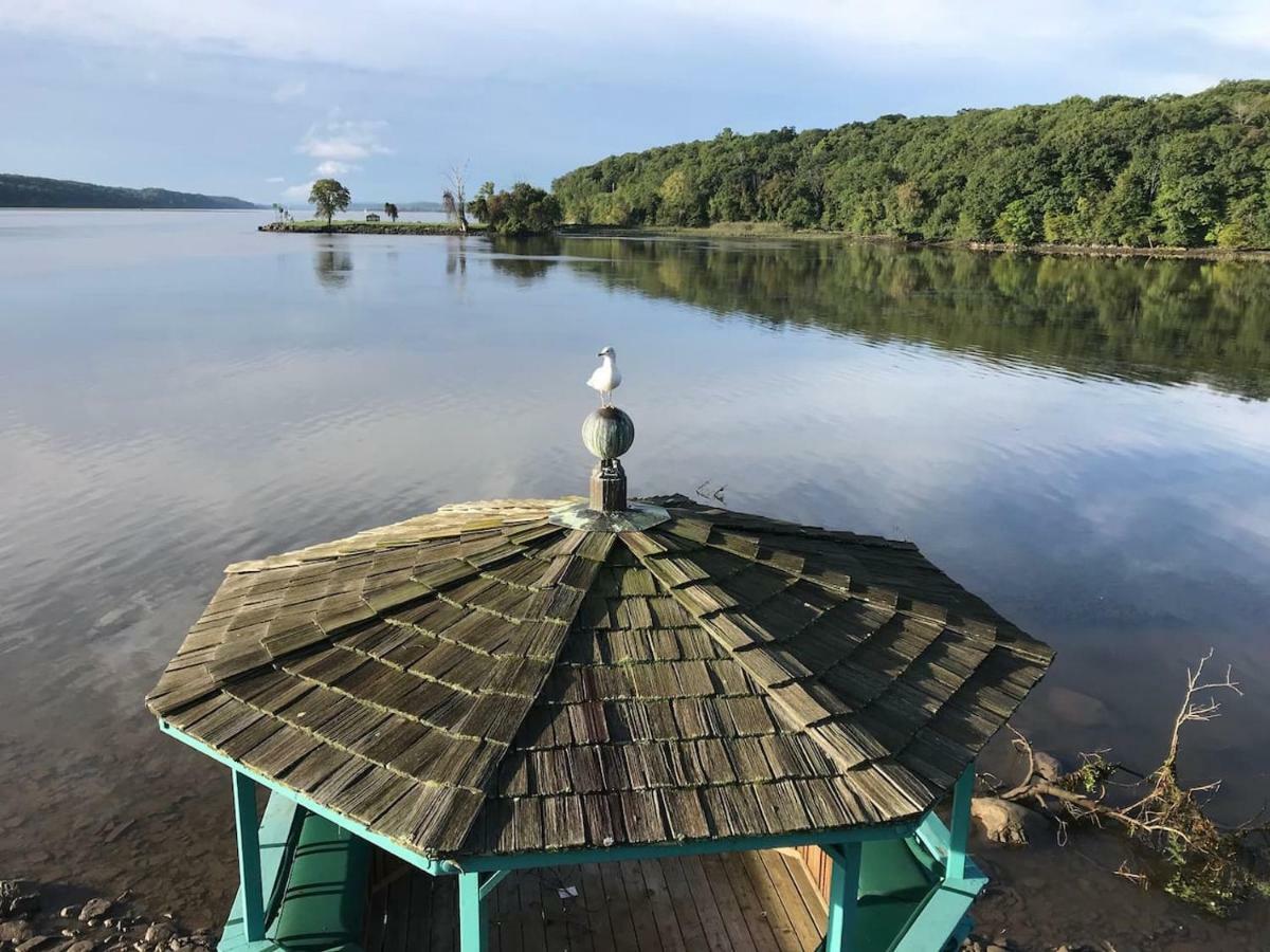 Hudson Riverfront Home Catskill Bagian luar foto
